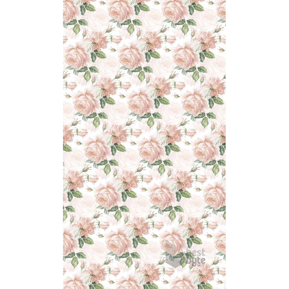 IRIS tekercses csomagoló papír, virág, különböző mintákkal, 200x70cm, 60g/m2
