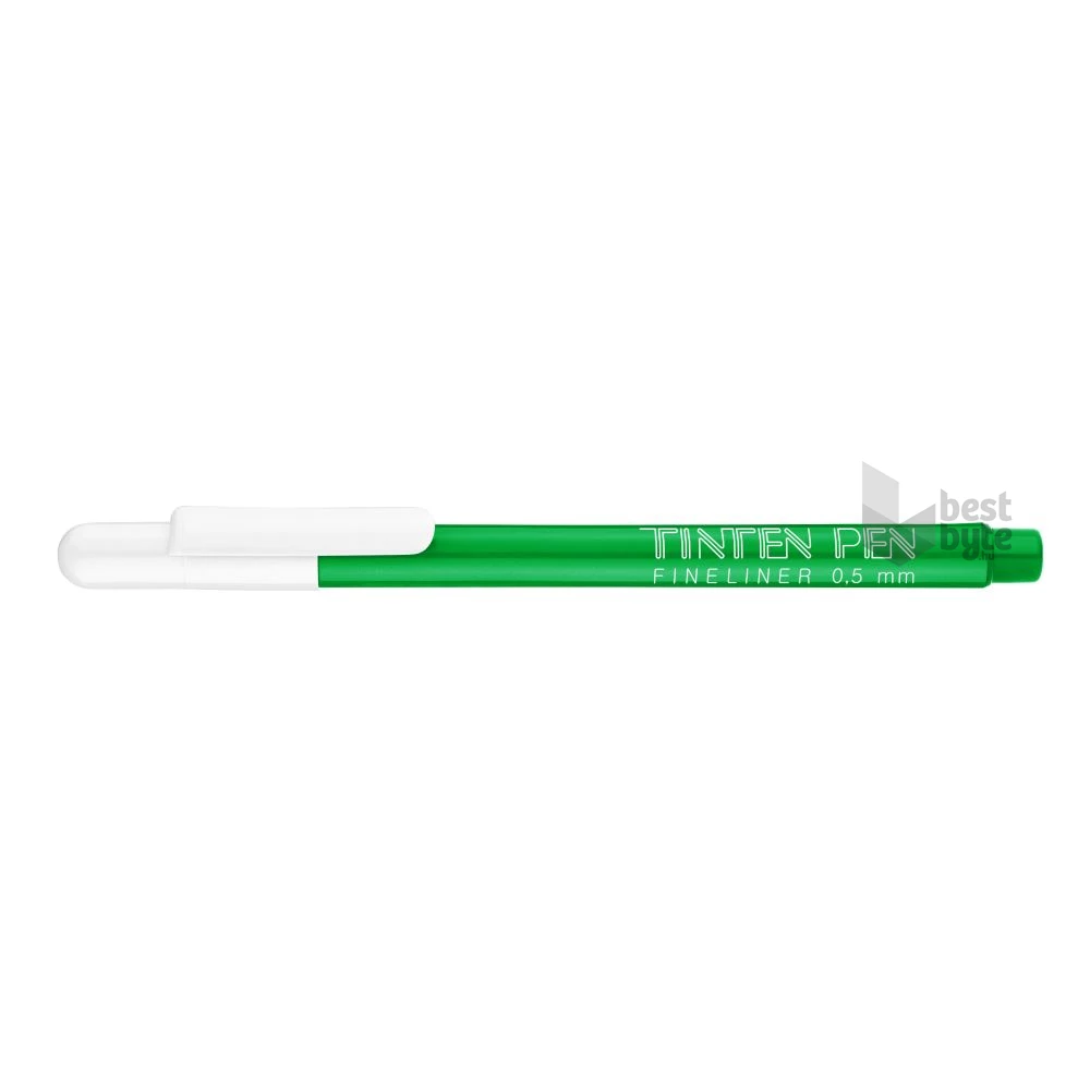 ICO Tinten Pen zöld tűfilc
