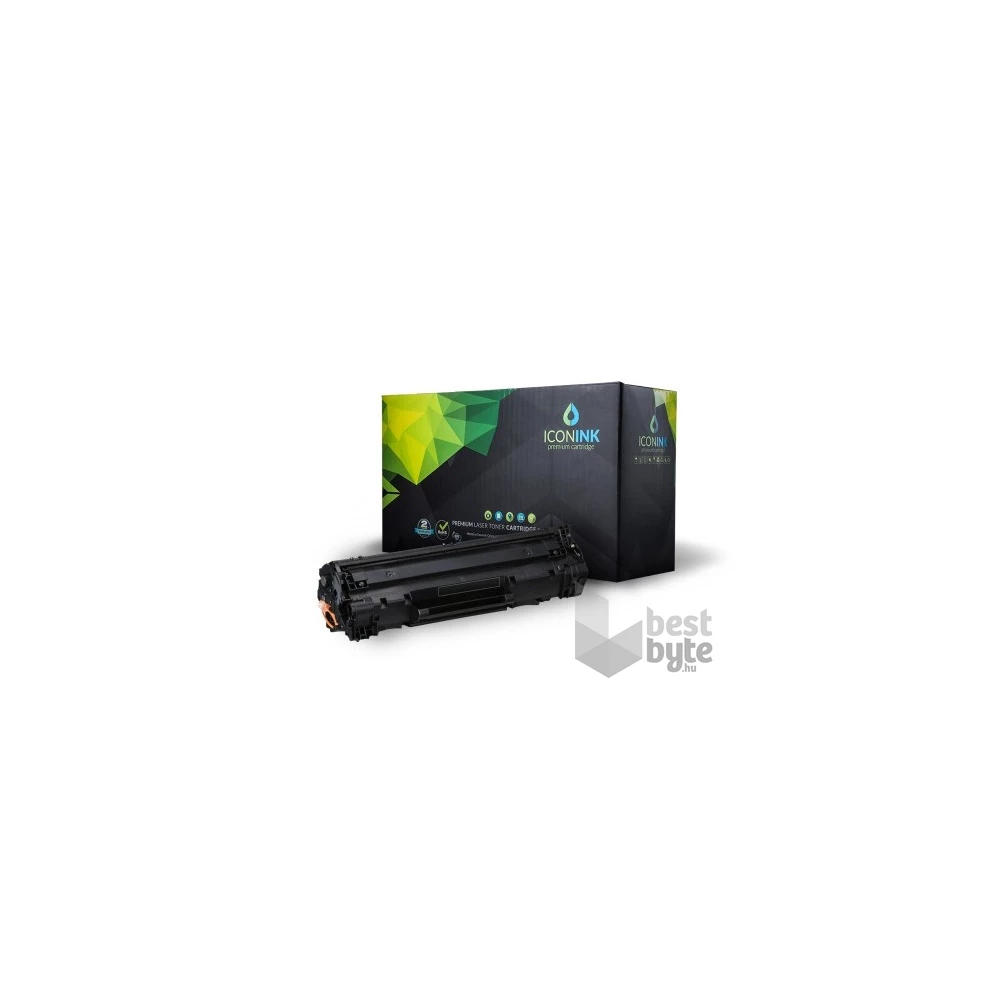 Iconink CRG737 (CRG-737) Canon utángyártott 2400 oldal fekete toner