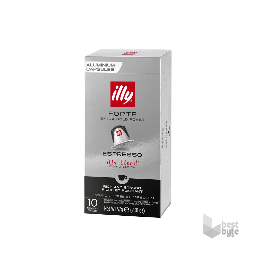 Illy NCC Espresso Forte Nespresso kompatibilis 10 db kávékapszula