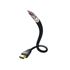 Inakustik 003245100 Star Standard 10m fekete Ethernet HDMI kábel
