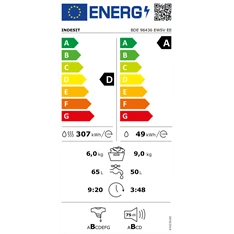 Indesit BDE 96436 EWSV EE mosó-szárítógép