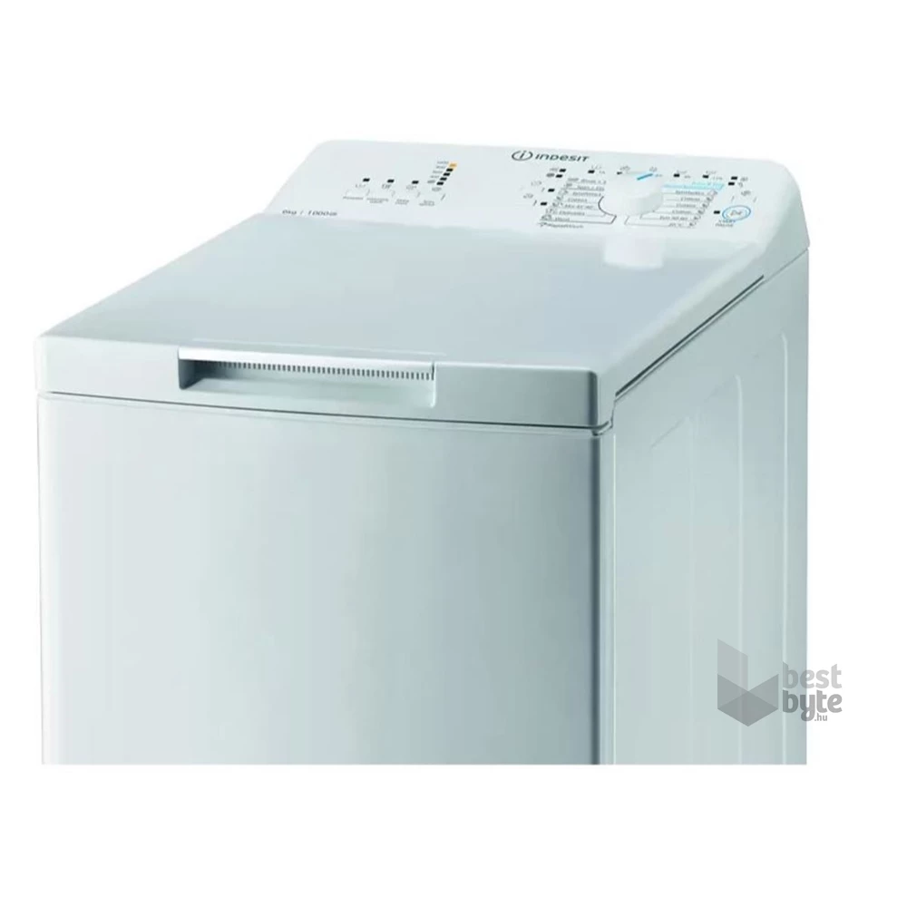 Indesit BTW L60300 EE/N fehér, felültöltős, max.1000ford., 6 kg, mosógép