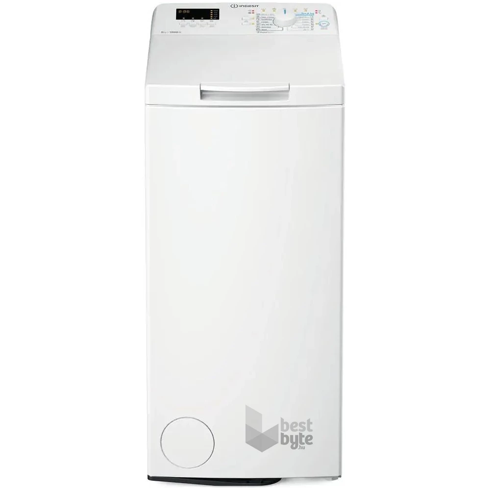 Indesit BTW S50400 EU N fehér, felültöltős, max.1000ford., 5 kg, mosógép