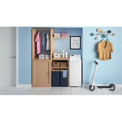 Indesit BTW S50400 EU N fehér, felültöltős, max.1000ford., 5 kg, mosógép