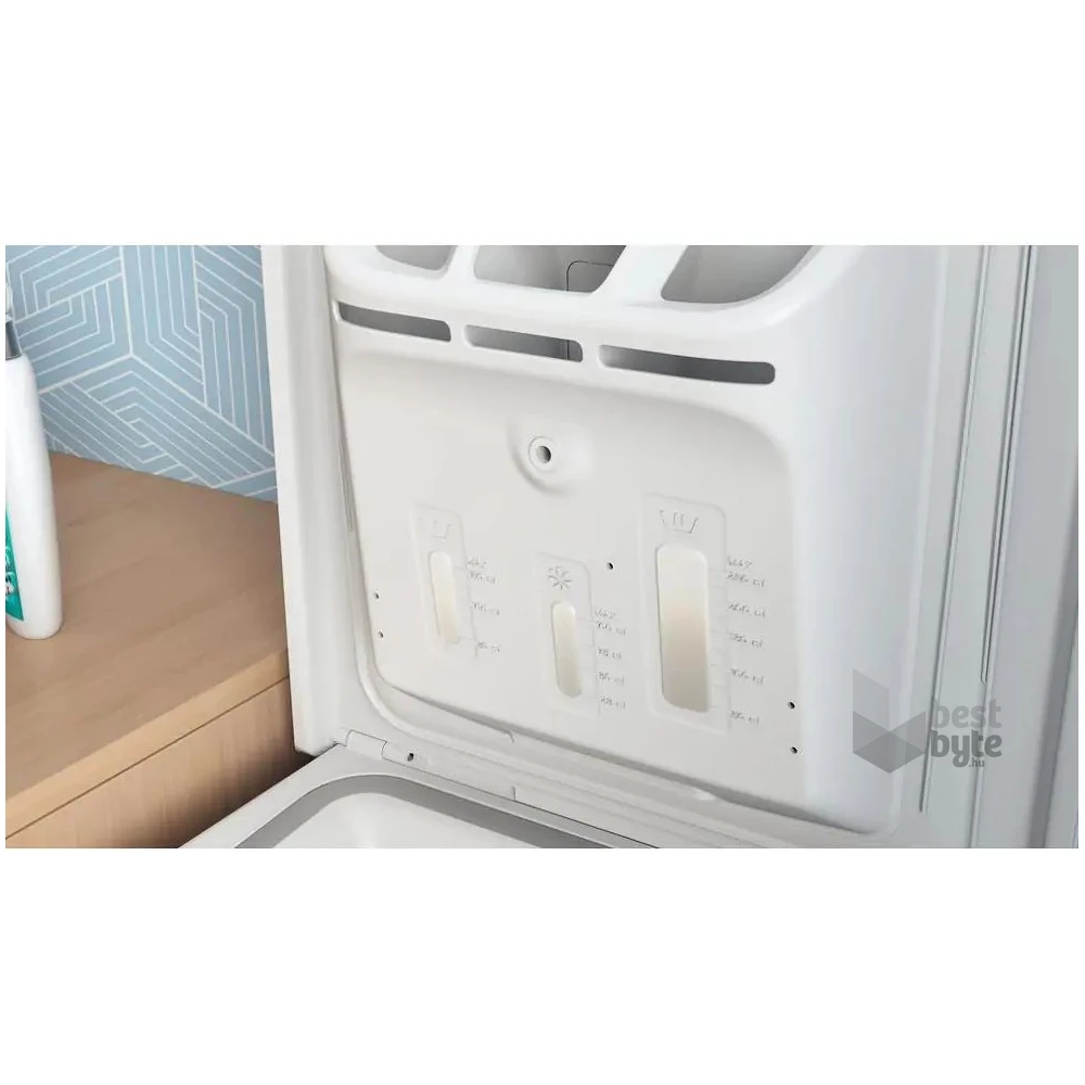 Indesit BTW S50400 EU N fehér, felültöltős, max.1000ford., 5 kg, mosógép