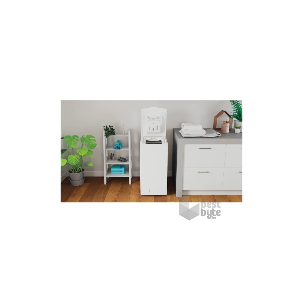 Indesit BTW S60400 EU/N fehér, felültöltős, max.1000ford., 6 kg, mosógép