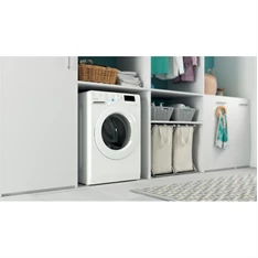 Indesit BWE 81285X W EE N fehér, elöltöltős, max.1200ford., 8 kg, mosógép