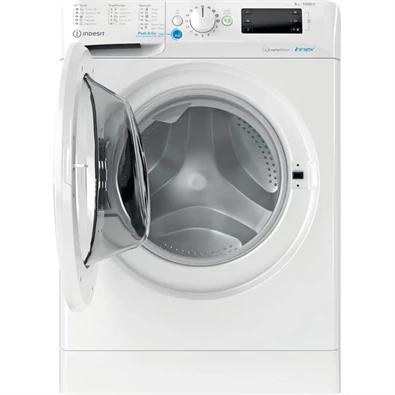 Indesit BWE 81285X W EE N fehér, elöltöltős, max.1200ford., 8 kg, mosógép