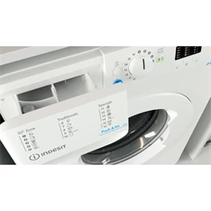 Indesit BWSA 61051 W EU N fehér, elöltöltős, max.1000ford., 6 kg, mosógép