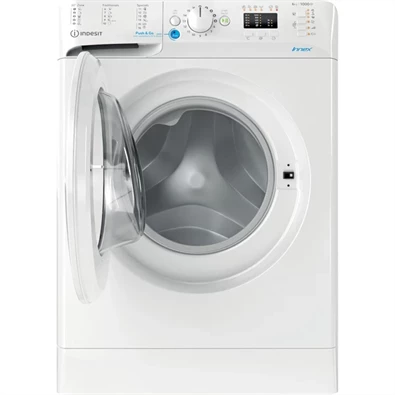 Indesit BWSA 61051 W EU N fehér, elöltöltős, max.1000ford., 6 kg, mosógép