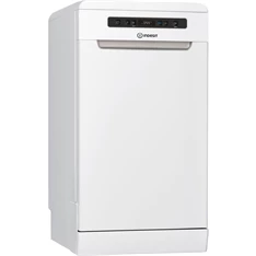 Indesit DSFO3T224C fehér, programok száma: 8, szabadonálló, 10 terítékes mosogatógép 