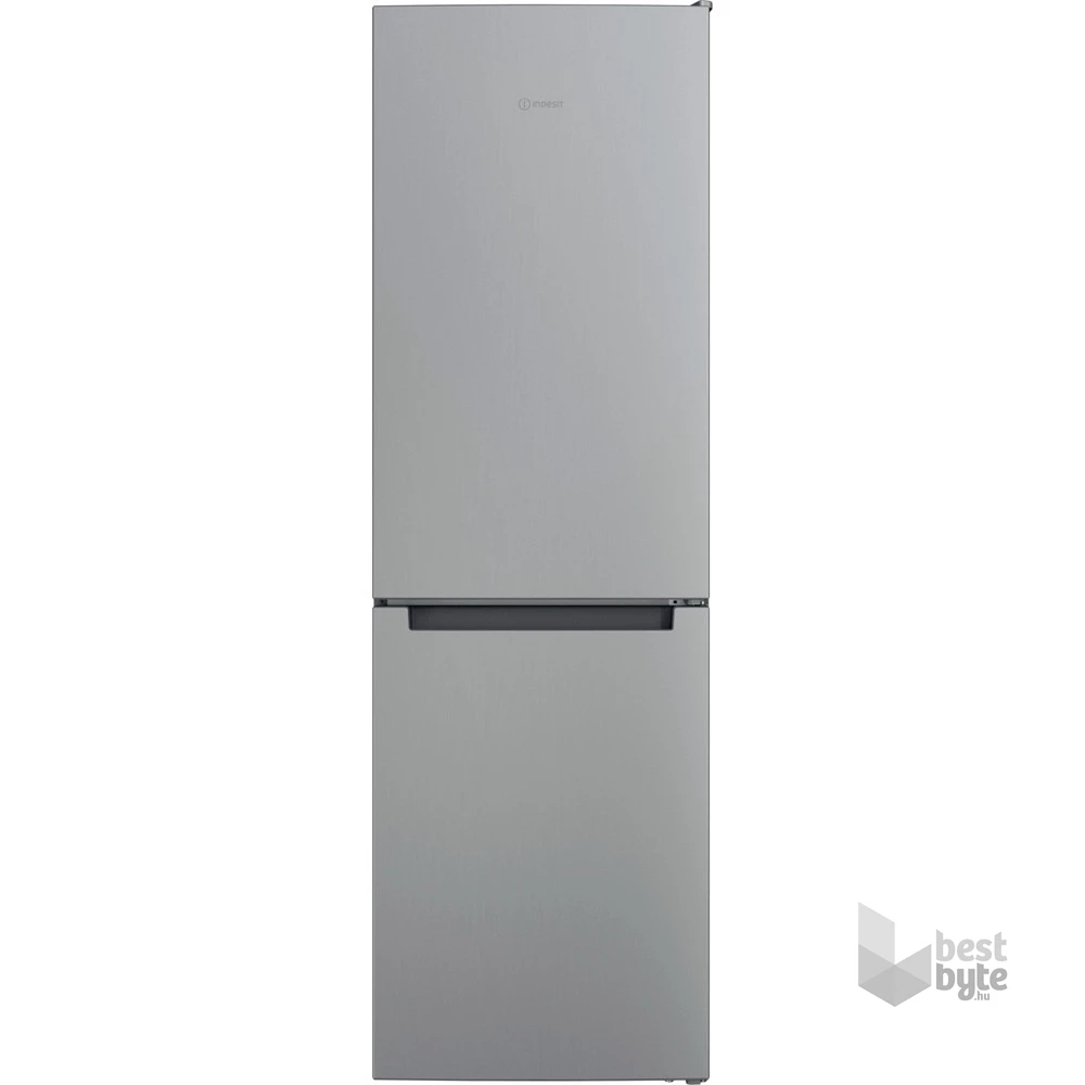 Indesit INFC8 TI21X inox, alulfagyasztós, Hűtő:231L, Fagyasztó:104L, Total No frost hűtőszekrény