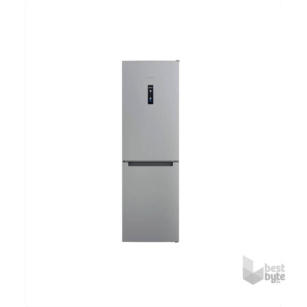 Indesit INFC8 TO32X inox, alulfagyasztós, Hűtő:231L, Fagyasztó:104L, Total No frost hűtőszekrény