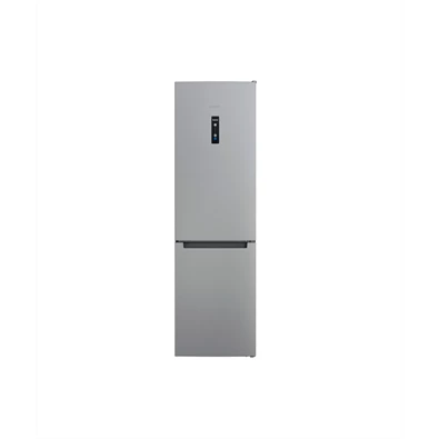 Indesit INFC9 TO32X inox, alulfagyasztós, Hűtő:263L, Fagyasztó:104L, Total No frost hűtőszekrény