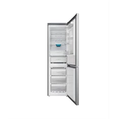 Indesit INFC9 TO32X inox alulfagyasztós hűtőszekrény (Használt - B)