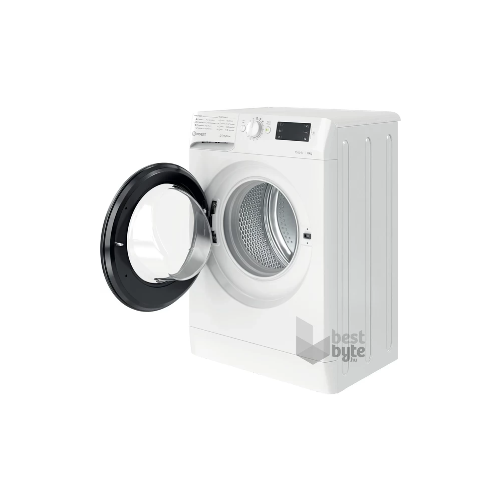 Indesit MTWSE 61252 WK EE fehér, elöltöltős, keskeny, max.1200ford., 6 kg, mosógép