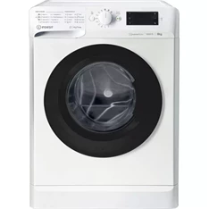 Indesit MTWSE 61294 WK EE fehér, elöltöltős, keskeny, max.1200ford., 6 kg, mosógép (Újszerű)