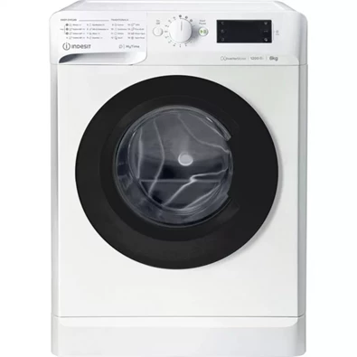 Indesit MTWSE 61294 WK EE fehér, elöltöltős, keskeny, max.1200ford., 6 kg, mosógép (Újszerű)
