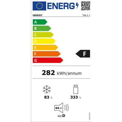 Indesit TAA 5 1 felülfagyasztós hűtőszekrény