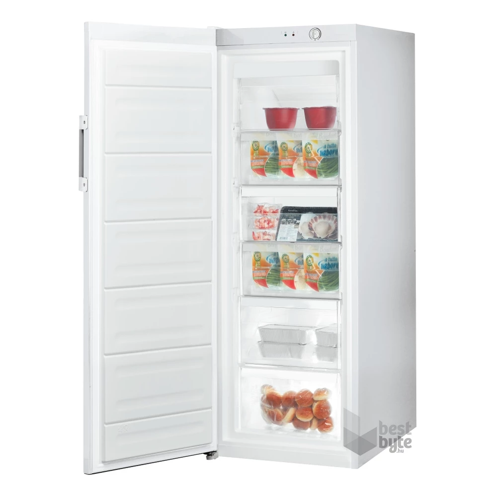 Indesit UI6 2 W fehér, egyajtós, Fagyasztó:245L, fagyasztószekrény
