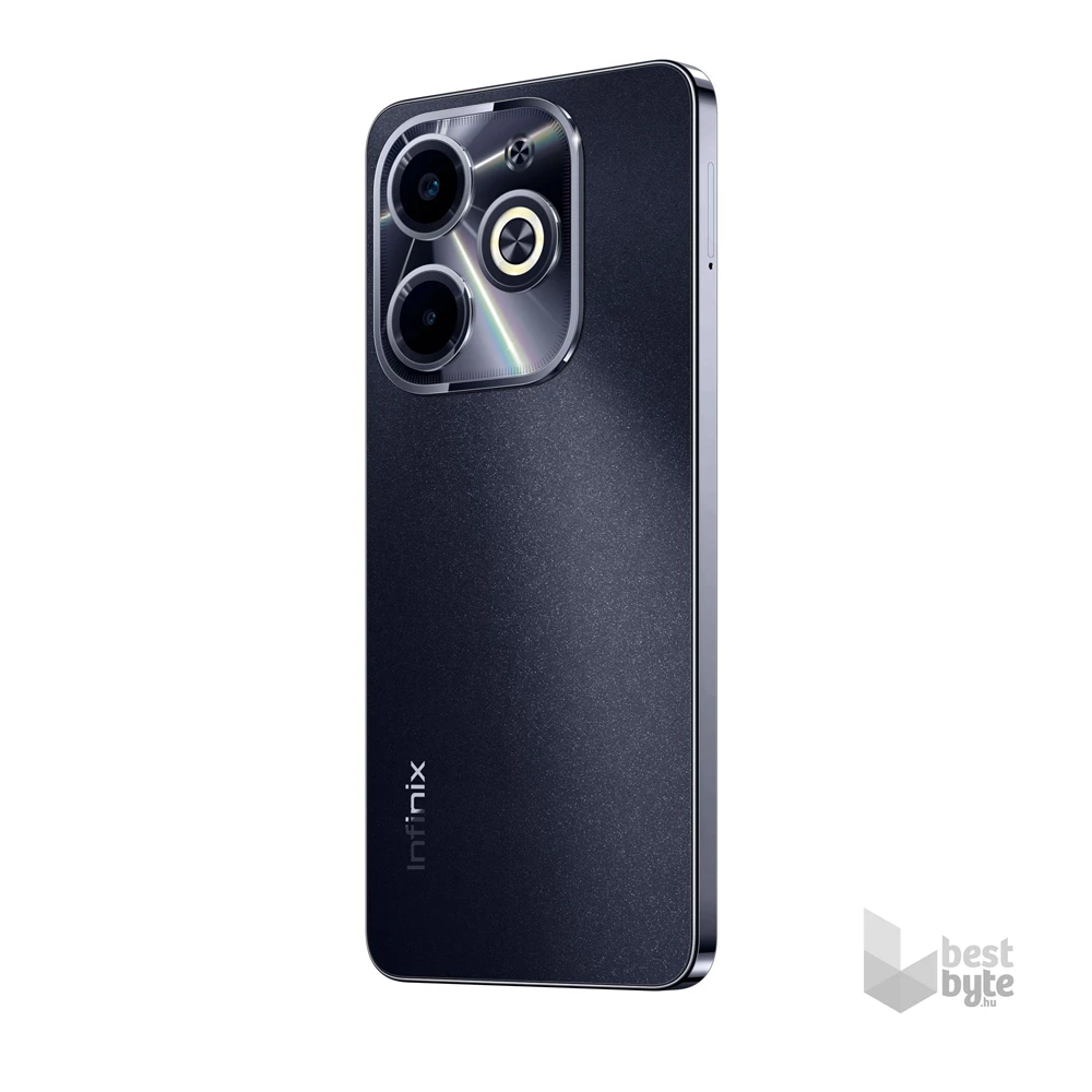 Infinix Hot 40i 4/128GB DualSIM kártyafüggetlen okostelefon - fekete (Android)