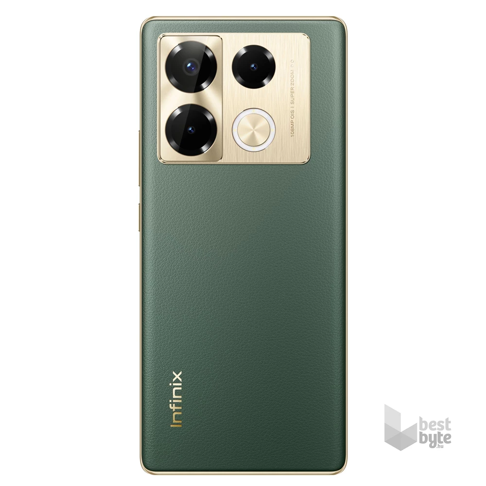 Infinix Note 40 Pro 12/256GB DualSIM kártyafüggetlen okostelefon - zöld (Android) + vezeték nélküli töltőpad