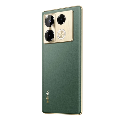 Infinix Note 40 Pro 12/256GB DualSIM kártyafüggetlen okostelefon - zöld (Android) + vezeték nélküli töltőpad