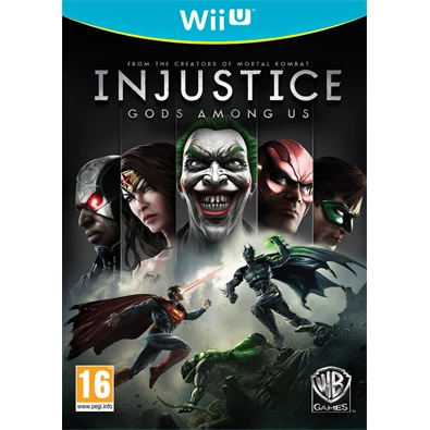 Injustice Gods Among Us Wii U játékszoftver