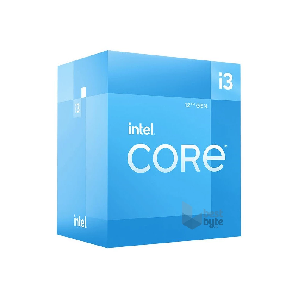 Intel Core i3 3,30GHz LGA1700 12MB (i3-12100) box processzor