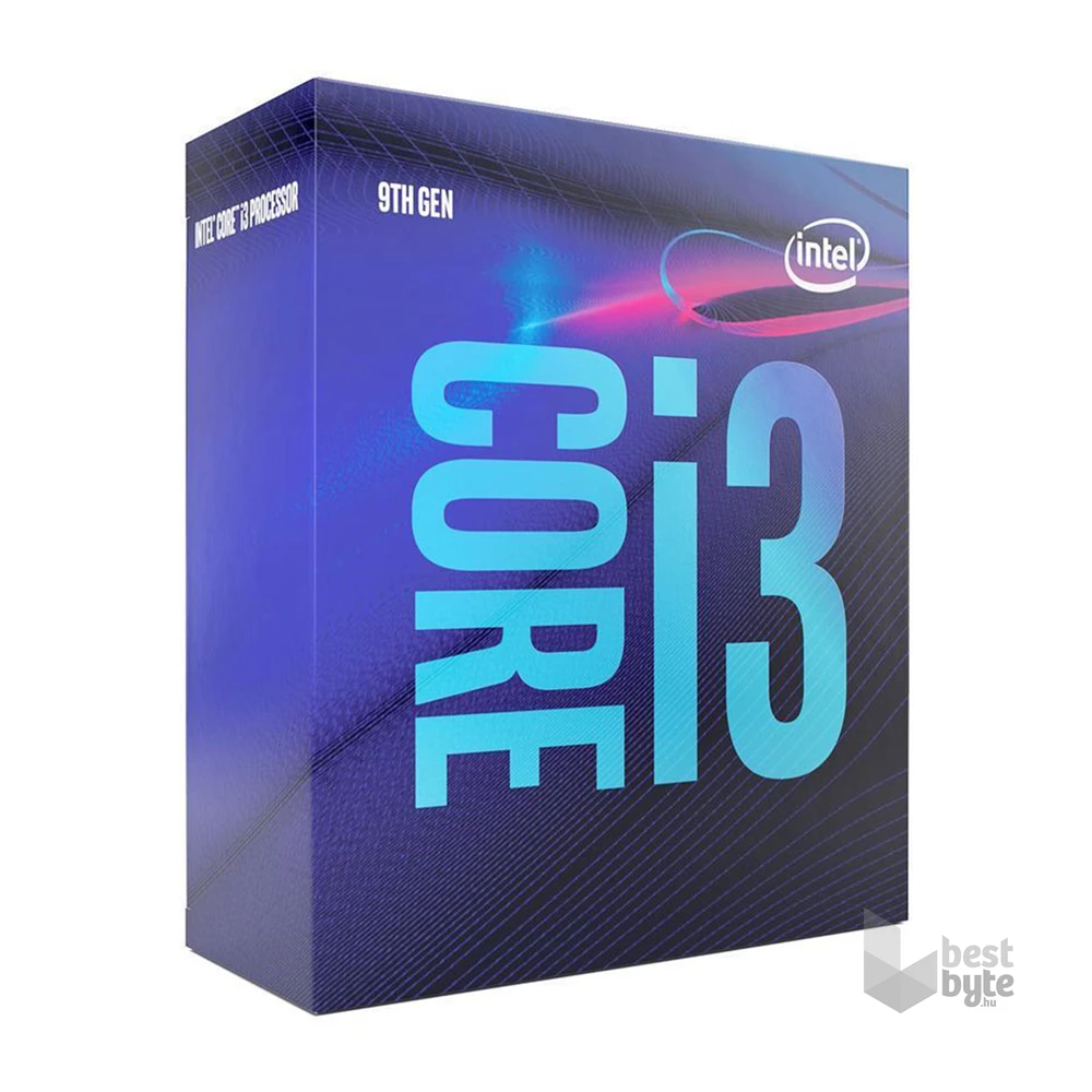 Intel Core i3 3,60GHz LGA1151 6MB (i3-9100) box processzor (Újracsomagolt)
