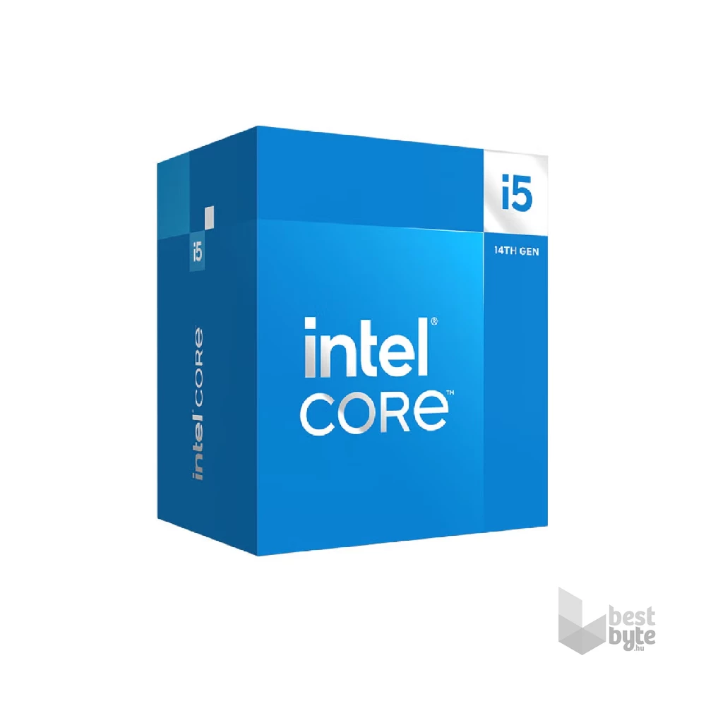Intel Core i5 2,5GHz LGA1700 12MB (i5-14400F) box processzor