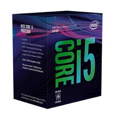 Intel Core i5 3,70GHz LGA1151 9MB (i5-9600KF) box processzor
