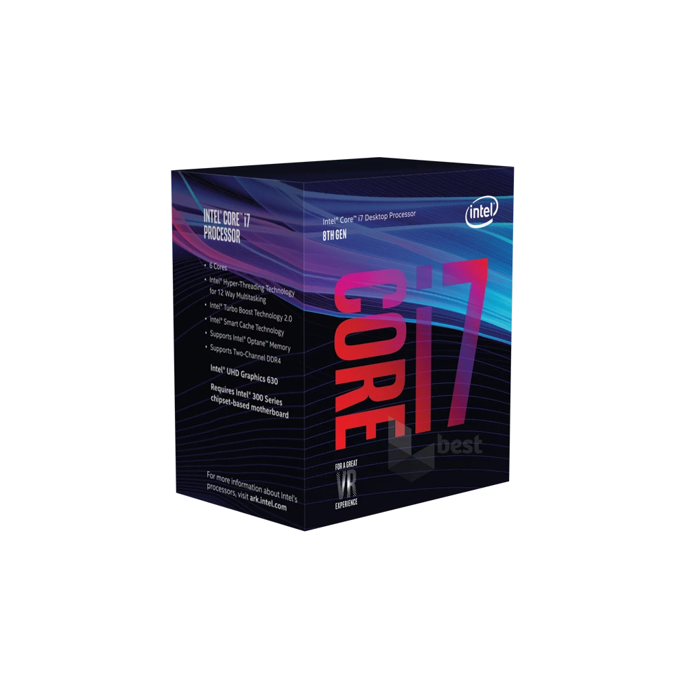 Intel Core i7 3,20GHz LGA1151 12MB (i7-8700) box processzor