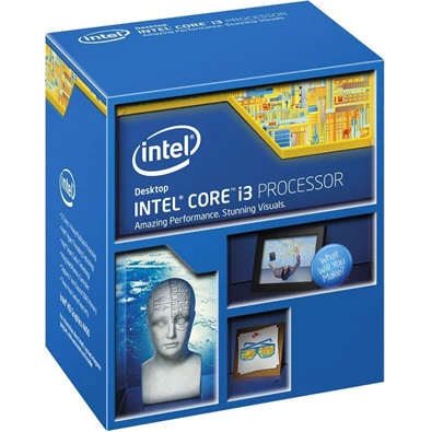 Intel Core i3 3,60GHz LGA1150 3MB (i3-4160) box processzor