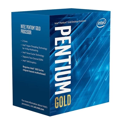 Intel Pentium 3,70GHz LGA1151 4MB (G5400) box processzor
