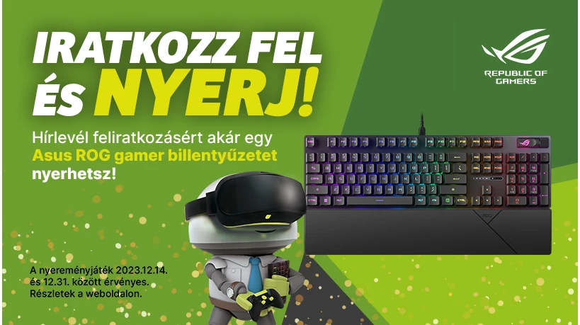 Iratkozz fel és nyerj!