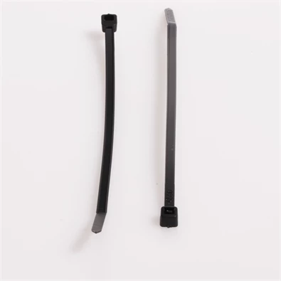 Iris Electric 100 db fekete 250x7,6mm kábelkötegelő, gyorskötöző, kötegelő, UV álló