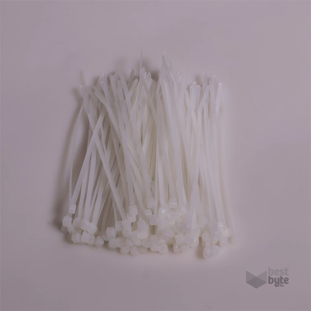 Iris Electric 100 db natúr 200x4,8mm kábelkötegelő, gyorskötöző, kötegelő