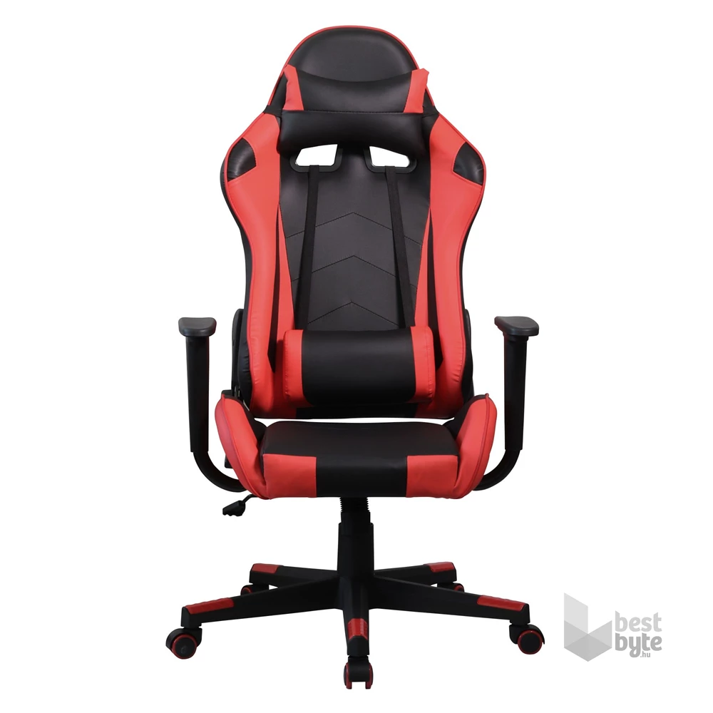 Iris GCH201BR fekete / piros gamer szék (Újszerű)
