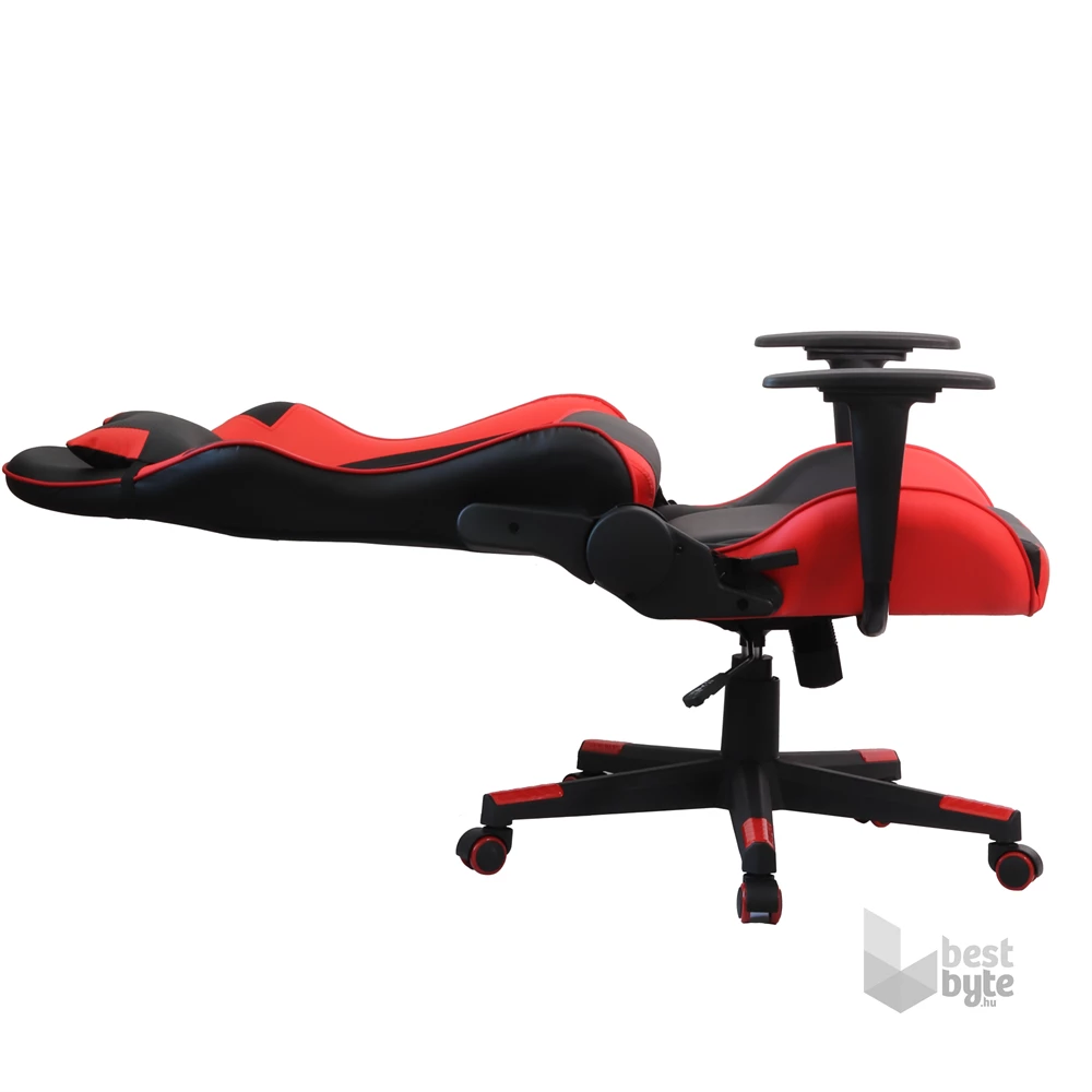 Iris GCH201BR fekete / piros gamer szék (Újszerű)