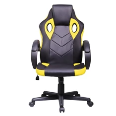 Iris GCH205BC fekete / citromsárga gamer szék