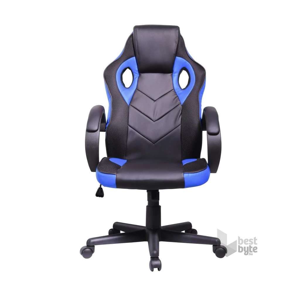 Iris GCH205BK fekete / kék gamer szék