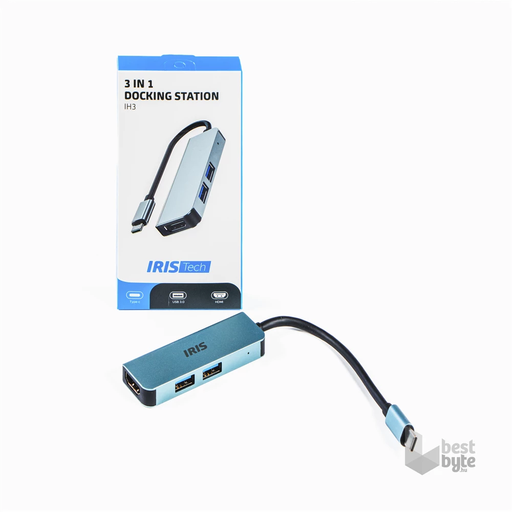 Iris IH3 3in1 (2xUSB/1xHDMI) Dokkoló