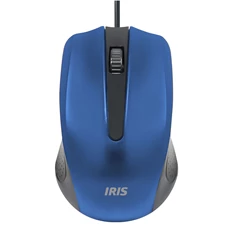 Iris IOM861-BL Vezetékes Egér kék