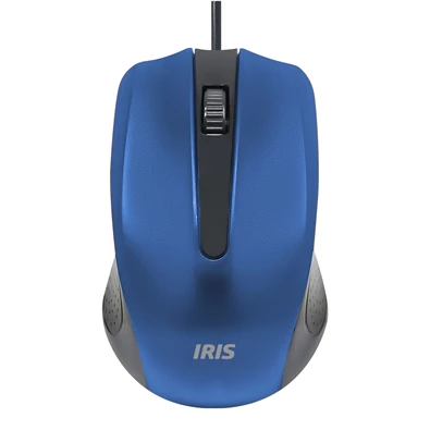 Iris IOM861-BL Vezetékes Egér kék