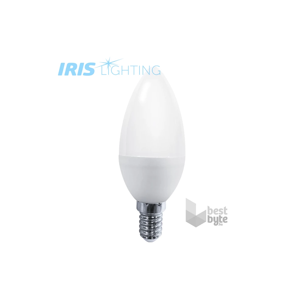Iris Lighting E14 C37 8W/4000K/640lm gyertya LED fényforrás