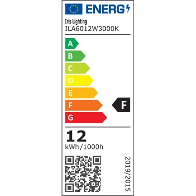 Iris Lighting E27 A60 12W/3000K/1080lm LED fényforrás