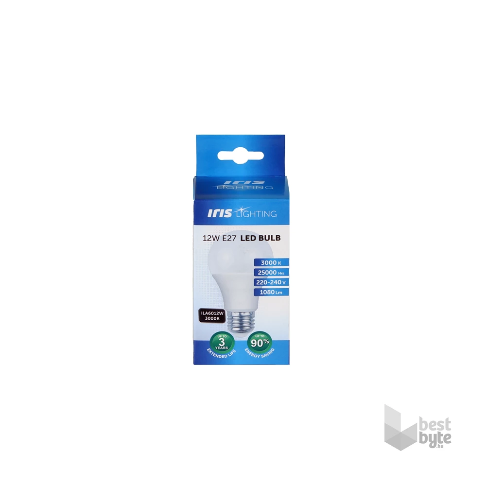 Iris Lighting E27 A60 12W/3000K/1080lm LED fényforrás