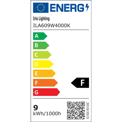 Iris Lighting E27 A60 9W/4000K/810lm LED fényforrás